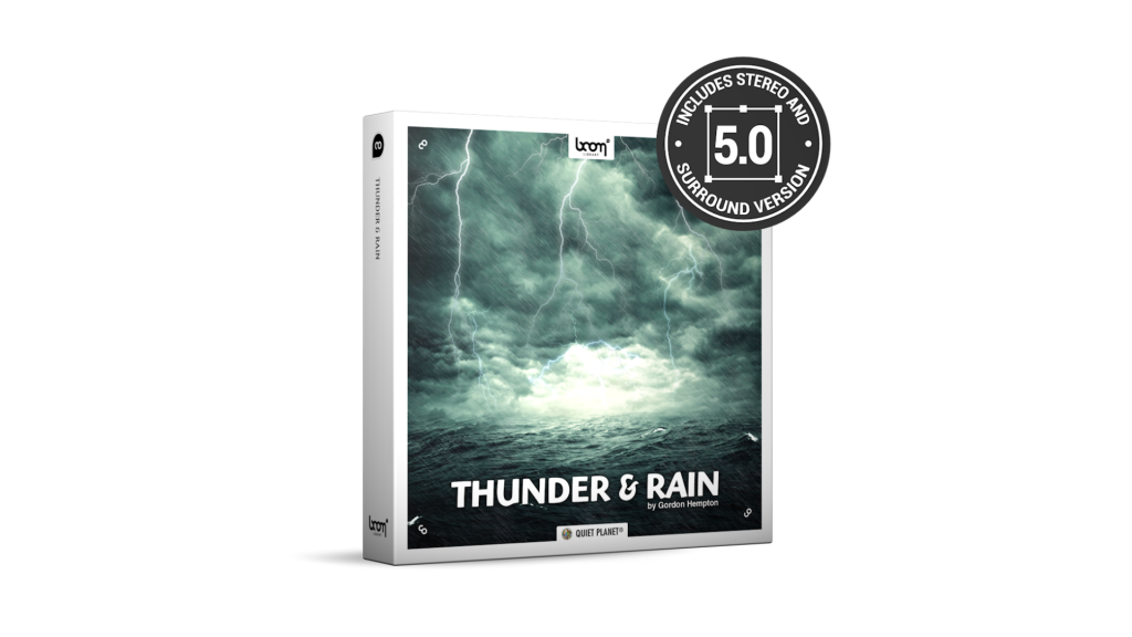 音效素材：打雷下雨音效素材Boom Library - Thunder And Rain